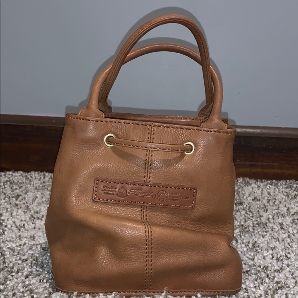 NWOT Vintage Fossil Drawstring - small